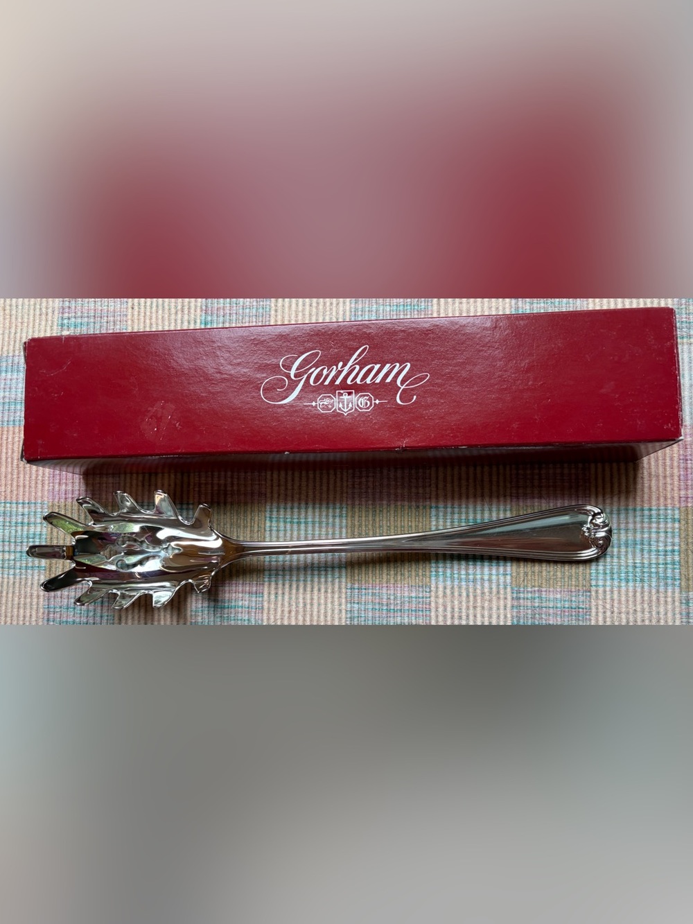 Gorham Heritage Pasta Fork Server Stainless Steel New